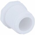 Charlotte Pipe And Foundry Threaded Schedule 40 DWV 1/2 in. MIP PVC Plug PVC 02113  0600HA